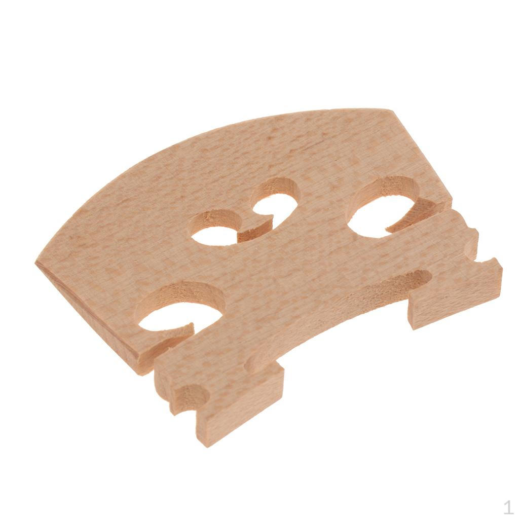 Wooden Violin Bridge Available /4,3/4,1/4,1/2,1/8 Solid Wood