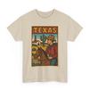 Texas Retro Comic T-Shirt: Vintage Lone Star Pride Unisex Tee