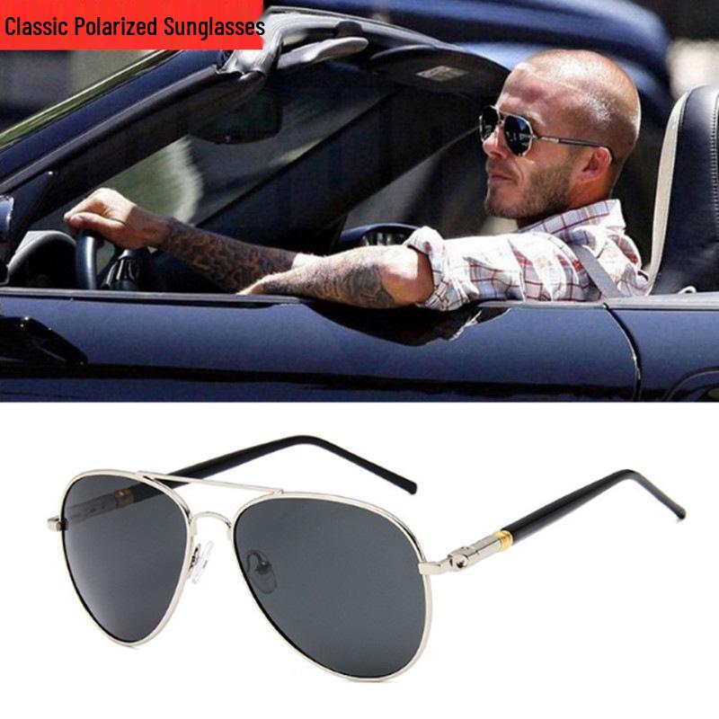 Men's Polarized Frog Eye Sunglasses Night Vision Photochromic Driving Glasses 209