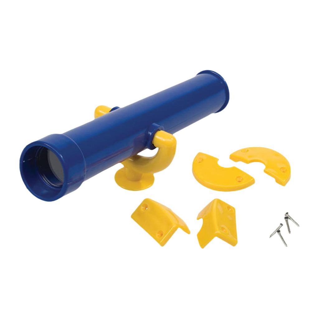 Easy Mounting Kids Pirate Telescope Imagination Playset for Boys Girls Outdoor Playground Fun