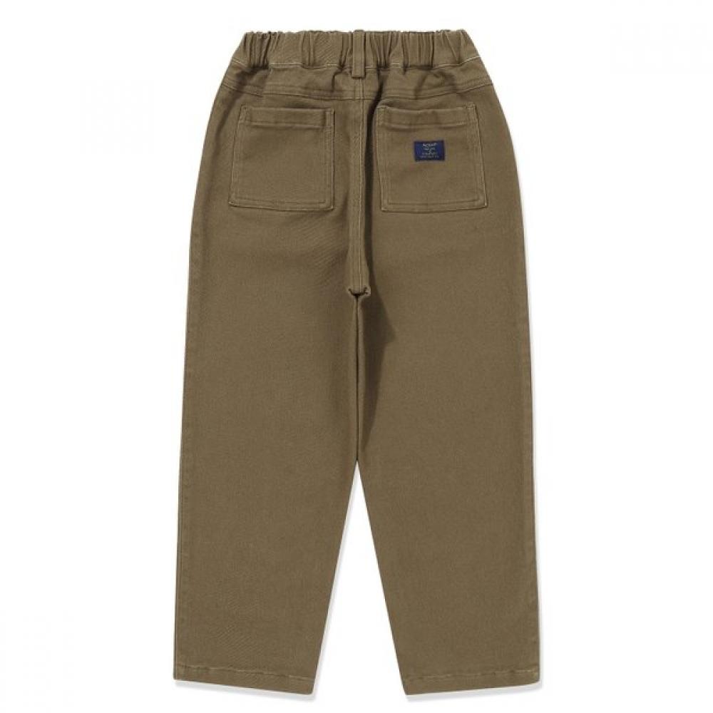 The Coffee Bean   Tea Leaf Khaki Cotton Baggy Pants Bz53pt05kk