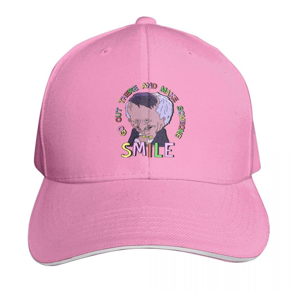 Go Out There and Make Someone Smile (Smiling Friends) Baseball Cap Sunhat Hat Baseball Cap luxury Women cap Unisexs Luxury Womens