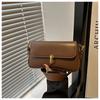 Personality Trend 2025 New Lock Fashion Retro Underarm One Shoulder Portable Underarm Women's Small Square Bag