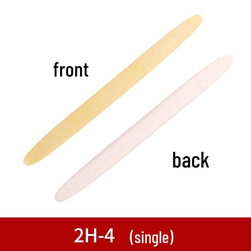 Bamboo Clay Sculpture Set: 7-Piece Round Head Scraper Tools for Buddha Statue Carving and Pottery Craft Trimming.