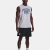 Under Armour Project Rock Print Training Vest Men Tops Light-Modern-Grey 1379019-011