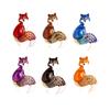 Multi Colored Animal Badge Brooch with Rhinestones for Women Girls Sweater Cardigan Accessories Backpack Decoration