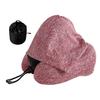 Adjustable Hooded U-shaped Pillows Protection Neck Nap Pillow Gifts Travel Memory Foam Pillow