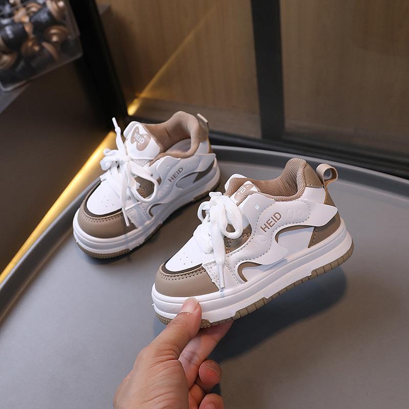 New Autumn Solid Wear-resistant Soft Sole Versatile Casual Sports Shoes for Boys and Girls