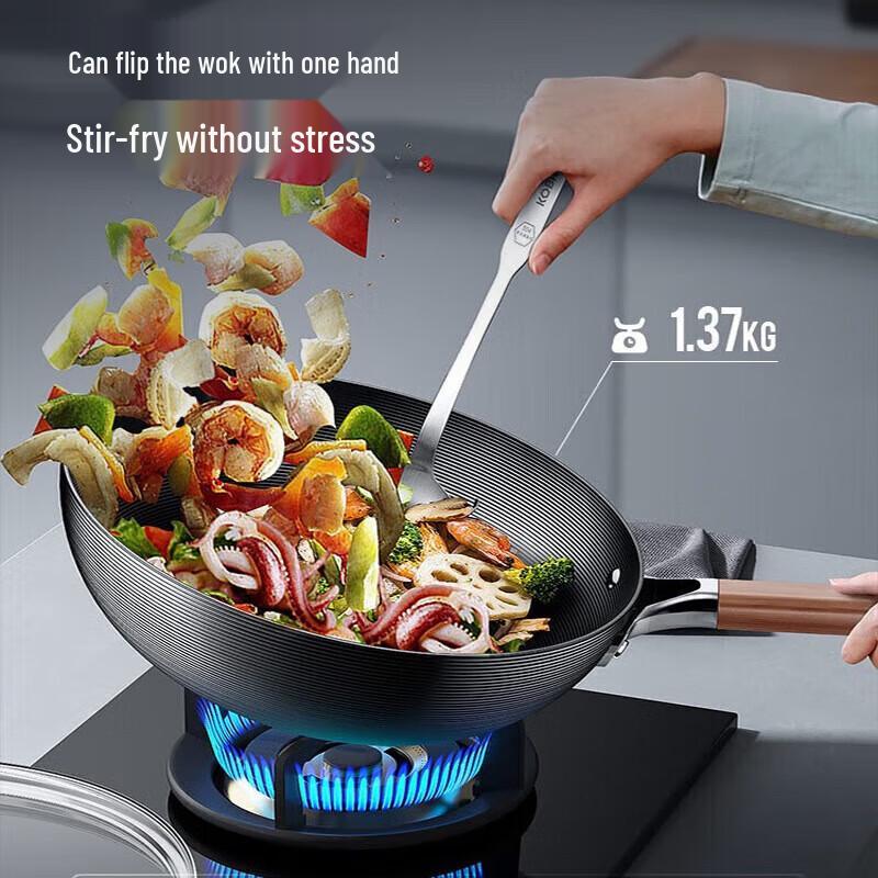 Kangbach Non-Stick Iron Wok