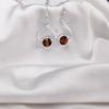 Tiger Eye Gemstone 925 Sterling Silver Natural Gemstone Designer Dangle Earring
