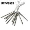 220V DN15/DN20 Závitový topný patronový prvek pro Hot Rod Náhradní topný prvek 15/20/25/30/35/40/50cm 500-3000W