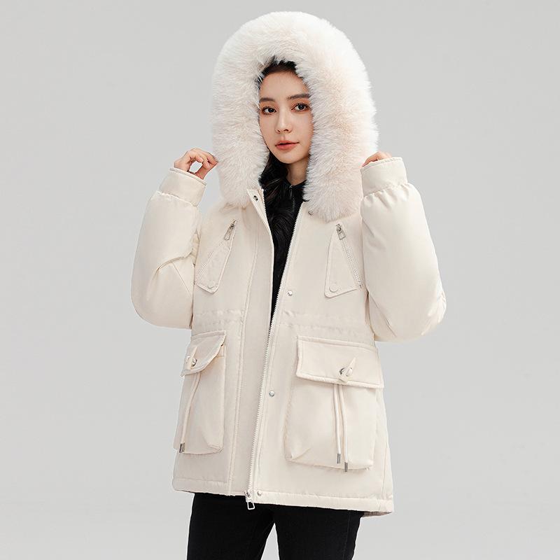 Pie overcome women's new winter down cotton-padded jacket, small short down cotton-padded jacket, waist thick cotton-padded jacket