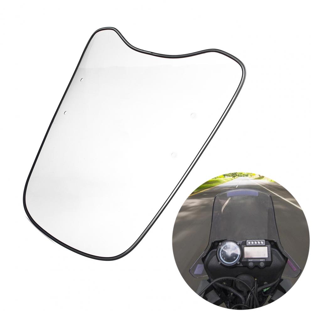 Motorcycle Windscreen Durable Windproof Transparent Extension Spoiler for Scooter