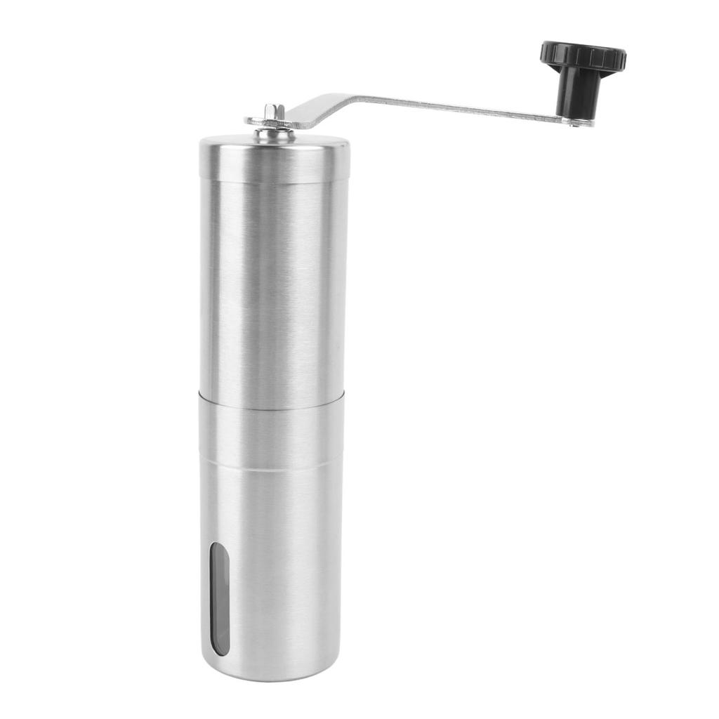 Manual Coffee Bean Grinder Stainless Steel Hand Coffee Mill for Home Office Outdoor