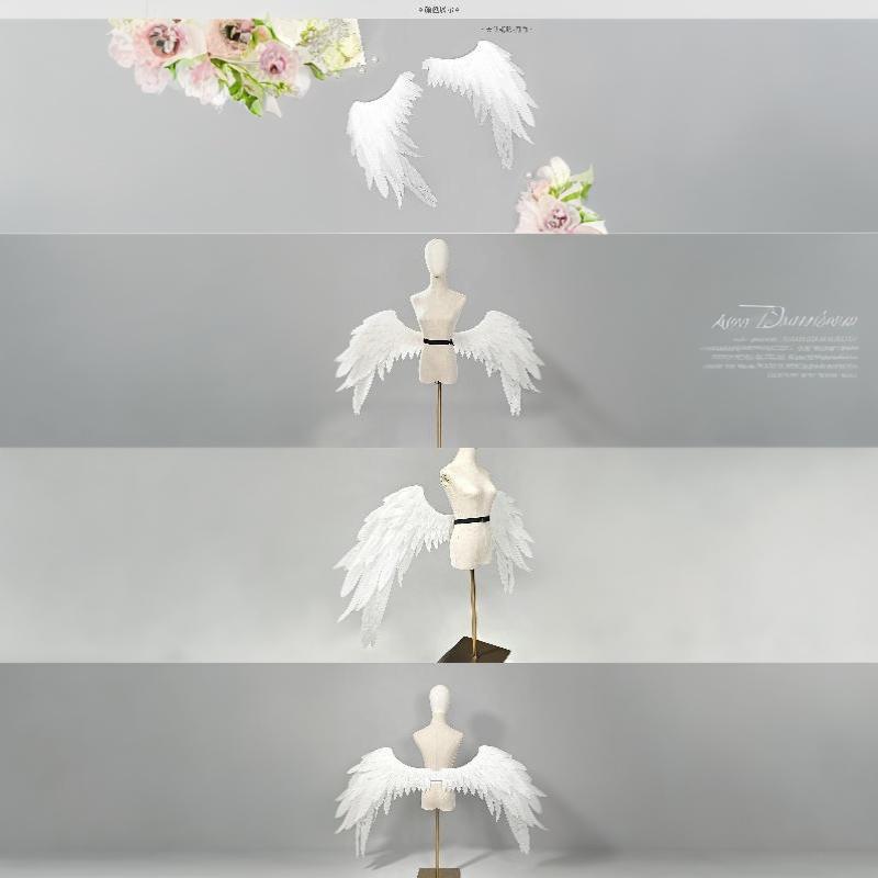 New Manga Exhibition Angel Wings Cos Angel Devil Wings Stage Performance Props Role Playing Party Props Cosplay Accessories