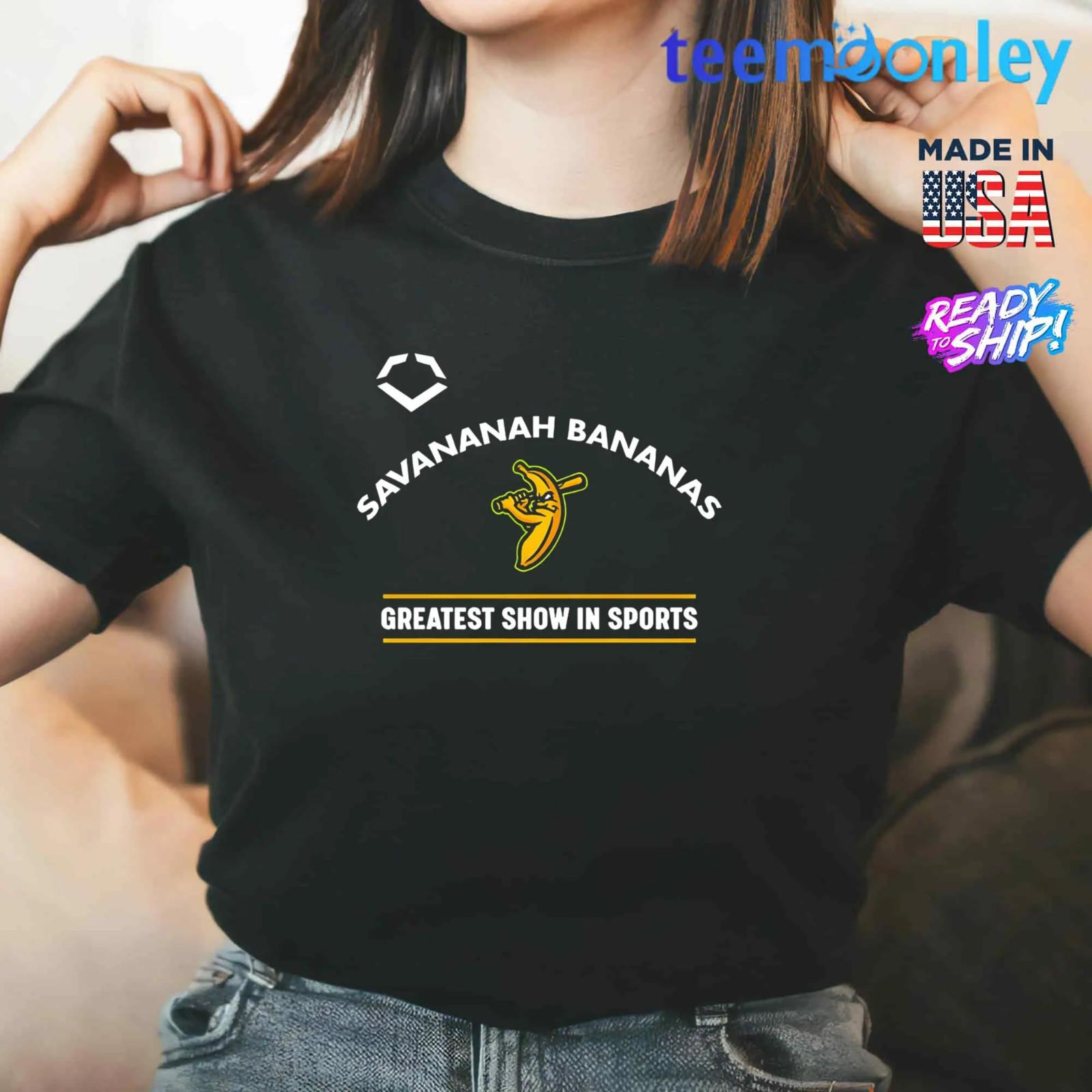 Savannah Bananas Greatest Show In Sports Shirt A184 XL