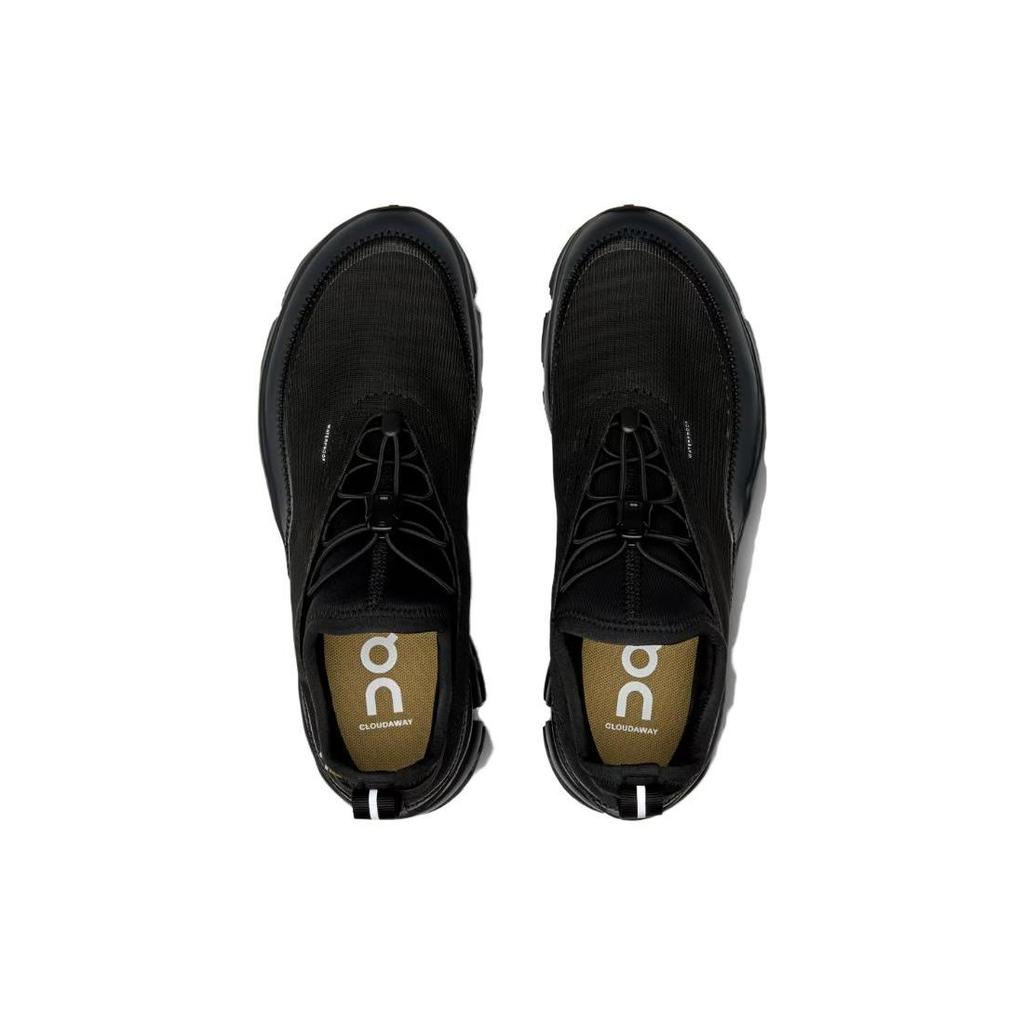 On Cloudaway Durable N-Slip Low-Top Running Shoes Women sneaker Black 3WD30250485