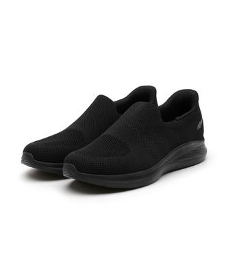 Nassau Baroin Slim Slip-On (Black)