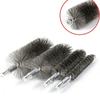Adjustable Chimney Cleaning Brush Head Telescopic Rod For Flue Pipe Dust Removal Tasks