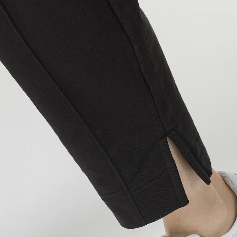 Puma Cny Year Of The Dragon Collection New Year Solid Color Lace-Up Nine-Point Knitted Sports Pants Women pants Black 627271-01