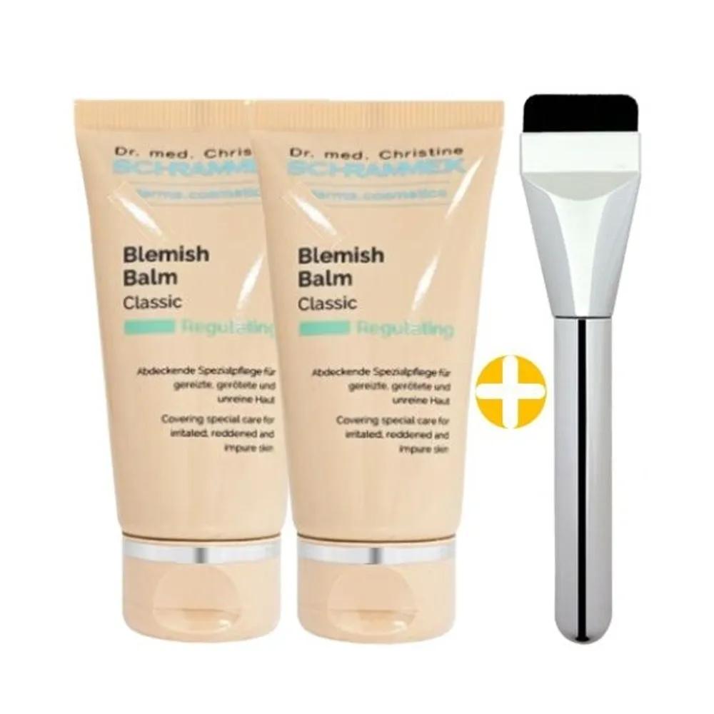 

SCHRAMMEK Blemish Balm BB Cream 30ml x 2 + Adhesion Brush