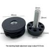 M8 Adjustable Table Leg Foot Pad with Height Adjustment Screw