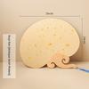 Thiened Blank Xuan Paper Calliaphy Fan DIY Material Kit Hand-Painted Cultural Creative Fan round ape Bamboo Frame