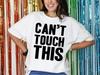 Cant Touch This T-Shirt Personalised Fancy Dress 90s Hen Stag Weekend 1990s Top