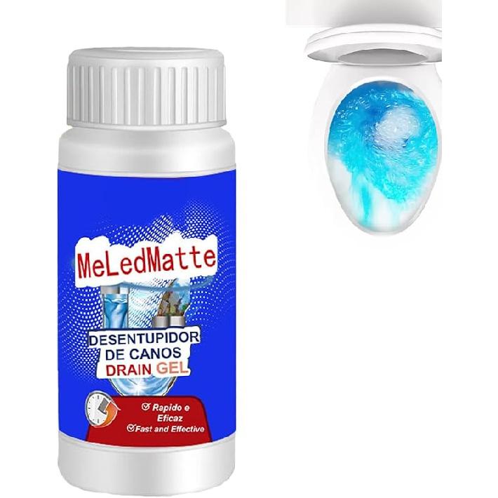 Powerful Pipe Dredging Agent Meledmatte,Powerful Pipe Dredge Deodorant,Pipeline Dredging Agent,for Kitchen Toilet Pipeline Quick Cleaning Tool,Drain 1pcs