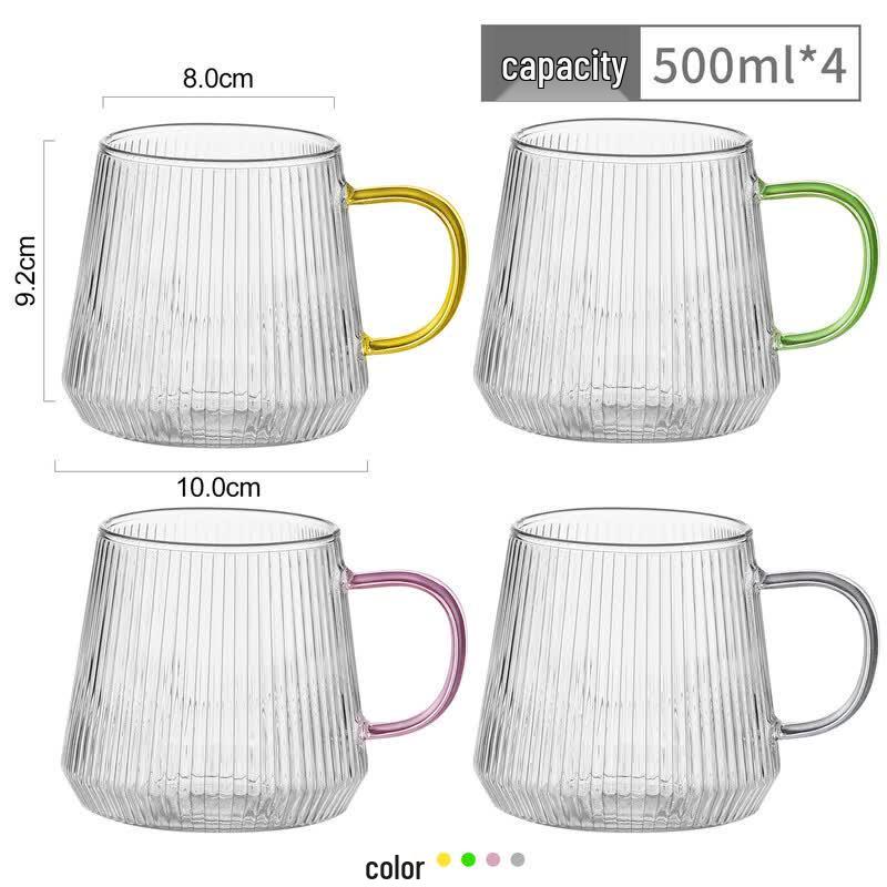 Hantone High Borosilicate Glass Cup
