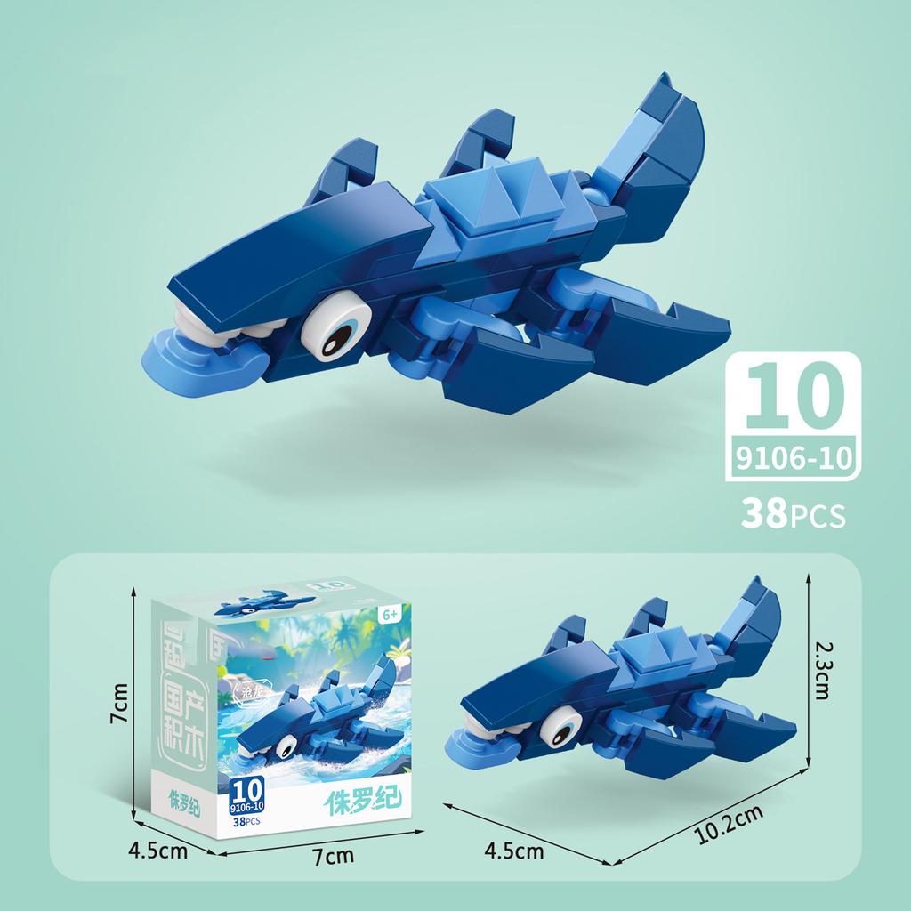 Sada figurek hmyzu a zvířat Mini stavebnice Hračka k sestavení 3D konstruktor Mikro kostičky Hračka pro děti Chlapce 9 až 12 let Dárek