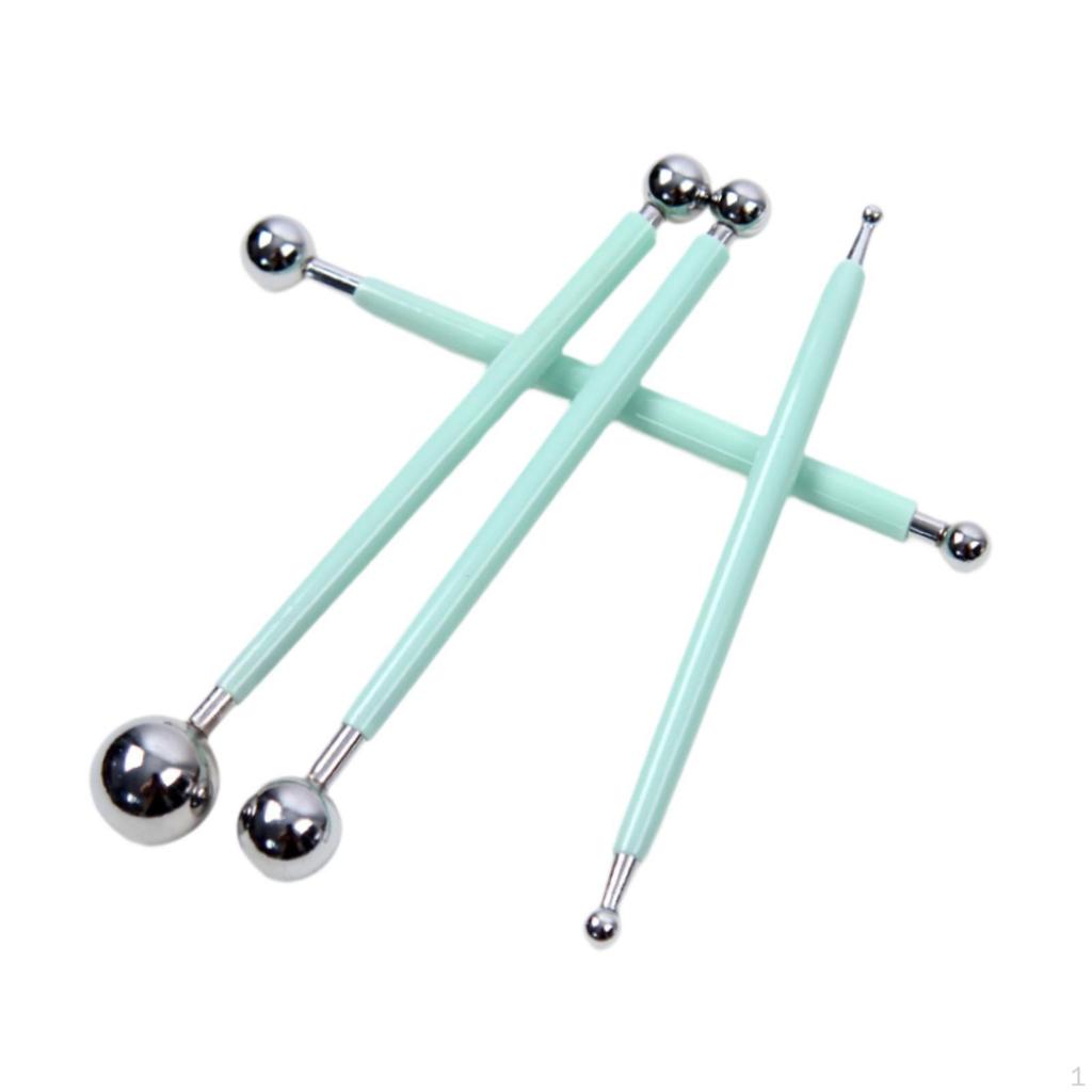 4 Count Ball Stylus Set for Pottery And Decoration Use
