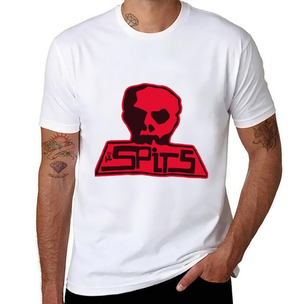 The Spit Skull TShirt Fashion Casual Short Sleeve TShirt