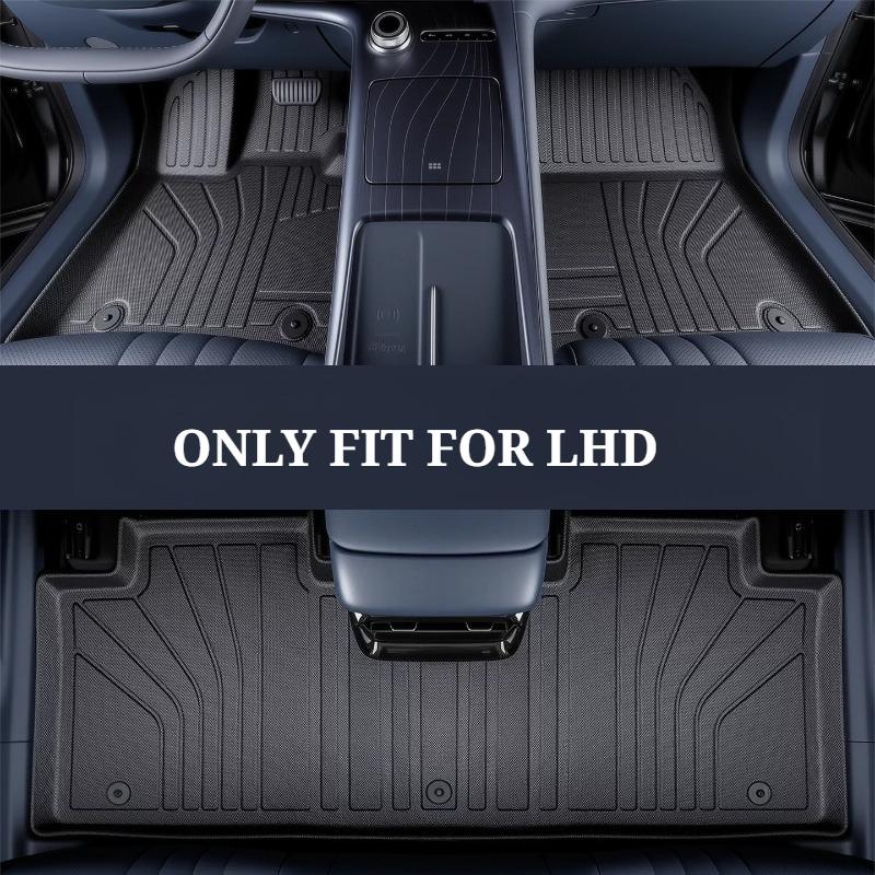 For Geely Galaxy E5 EX5 LHD TPE Car Floor Mats Custom Fit Waterproof All Weather Full Set Anti Slip Interior Protection Mats