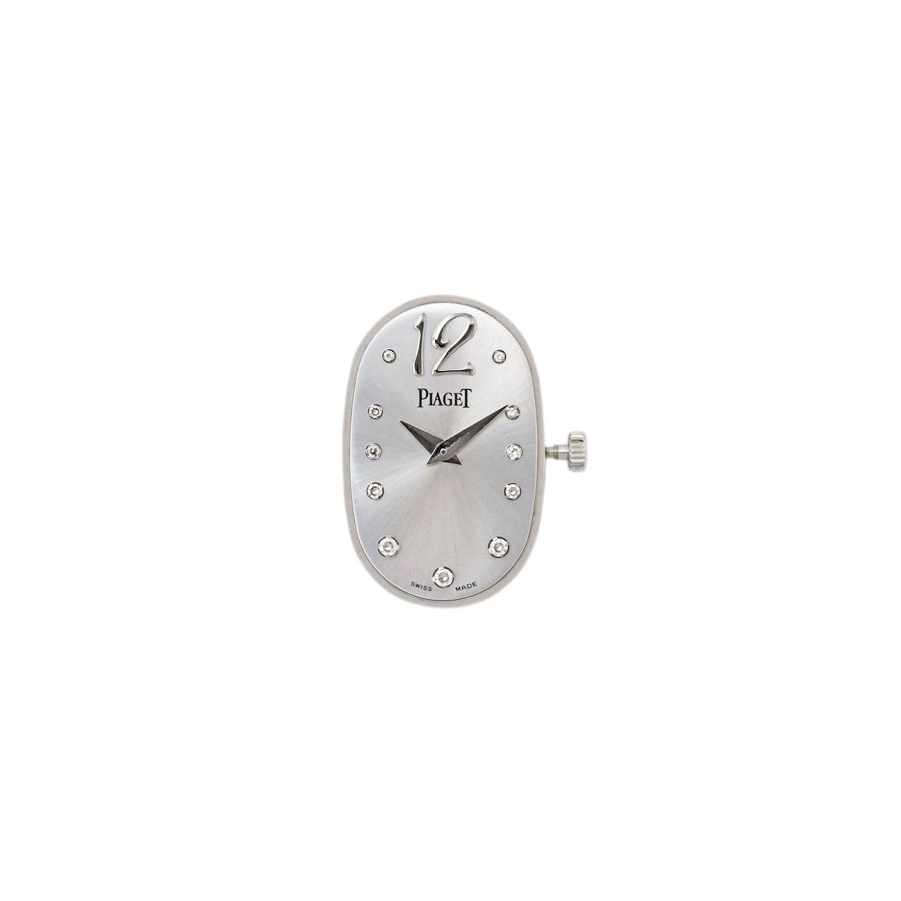 Used Piaget Ladies Limelight Movement 11P Diamond QZ Silver Dial Cal.57P Movable