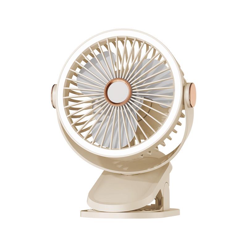 New USB Rechargeable Desktop Fan with Digital Display