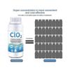 200pcs Food Grade Chlorine Dioxide Effervescent Tablet Clo2 Anti-bacterial Disinfection Chemical Tab