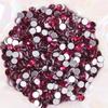 Fuchsia Nail Art Diamond Glass Crystal Flat Bottom Diamond Diy Mobile Phone Case Beauty Jewelry Rhinestone Accessories Exquisite Zhejiang