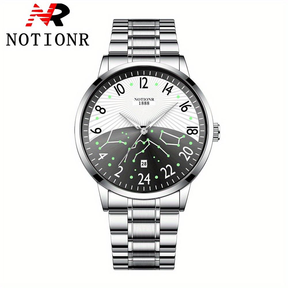 Men S Stainless Steel Watch, Business Casual Simple Men S Quartz Watch