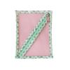 Wide Opening Dot Grid Storage Bag Korean Style Mesh Makeup Bag  Small Item Storage