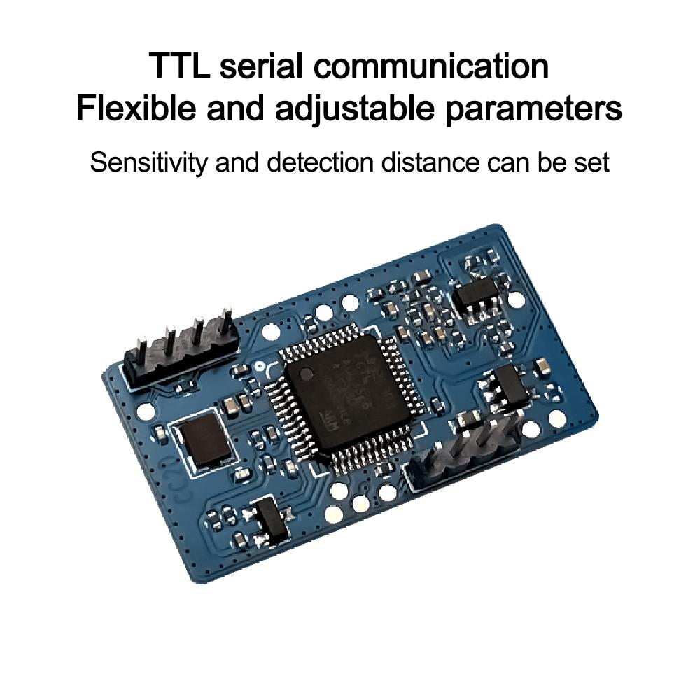 HLK-LD1125H DC3.3-5V 24G Millimetre Wave Radar Sensor Module Human Presence Radar Sensor Motion Detection Module Module Switches