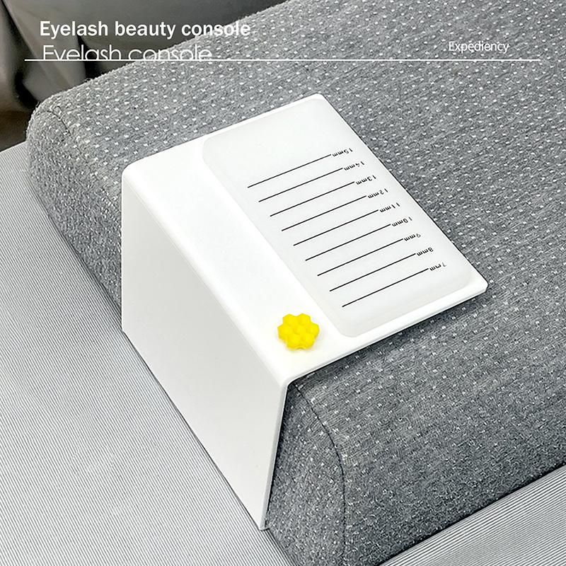 Eyelash Pillow Console Eyelash Extension Stand Tool Professional Reusable Convenient Portable Console Eyelash Pad Glue Holder