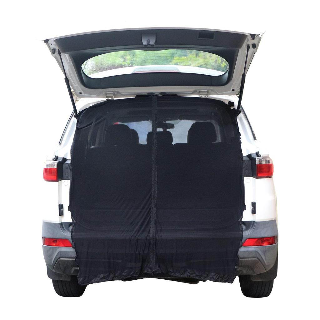 Kasinfly Car Rear Door Insect Repellent Magnetic Back Door Mesh Net for Mosquito Side Car Outdoor 1 Medium Curtain, Stretchable, Net, Attachment,