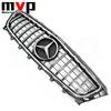 FOW5   Hot 2026 New For Benz Chrome GTR Style Upper Grille With Silver OE Style Badge Star Emblem Logo For Mercedes Benz CLS-Class W218