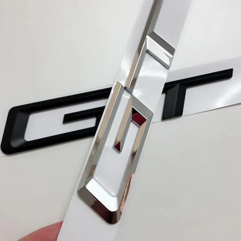 3D ABS GT Car Tail Badge Emblem Sticker Decoration For BMW 3 5 Series F34 F07 6GT G32 Auto Exterior Accessories Modification