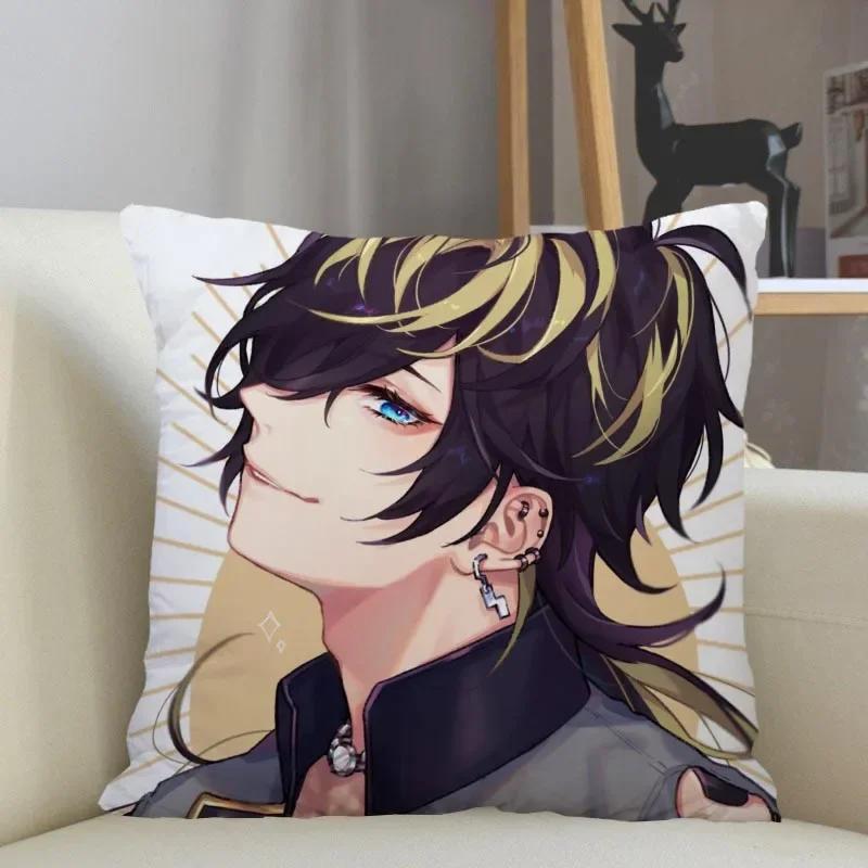 Hypnosis Mic -Division Rap Battle Pillowcase Home Decoration 45x45cm Zipper Square Pillowcase Throw Pillow Cover Drop Shipping