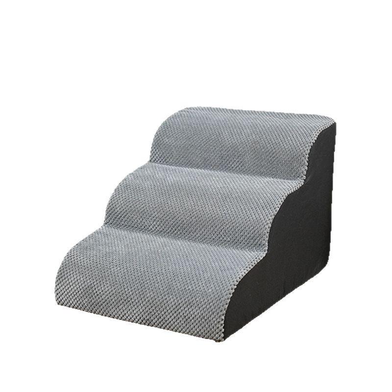 Dog Stairs Pet Ladder Steps Sponge Small and Medium Dogs Bed Sofa Removable Pet Products