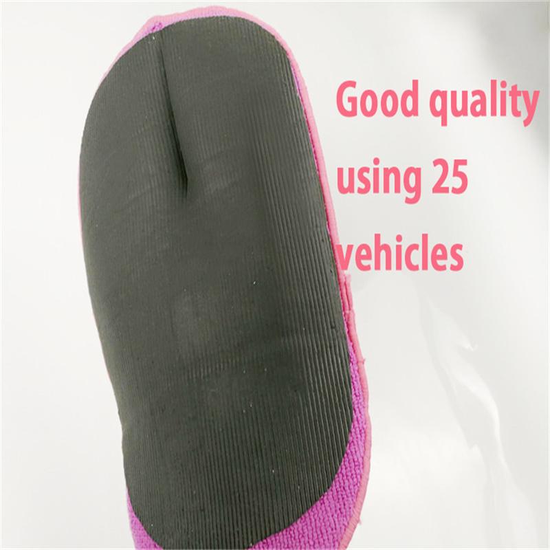 Car Wash Towel Magic Clay Bar Mitt Nano Microfiber Gloves Pad Auto Care Cleaning