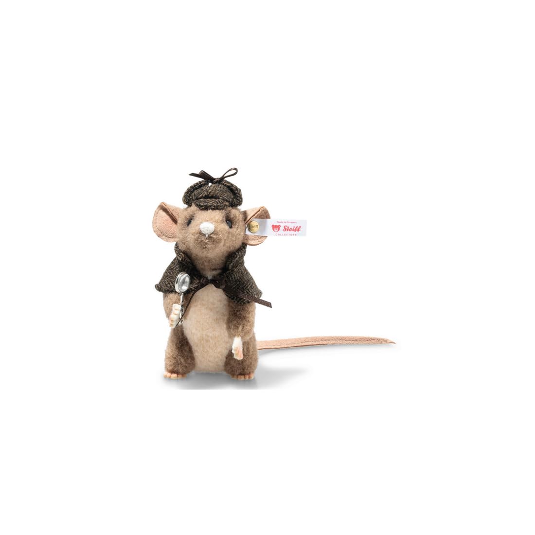 

Steiff Detective Limited Edition of 1500 005923 Mouse, 11cm, worldwide,