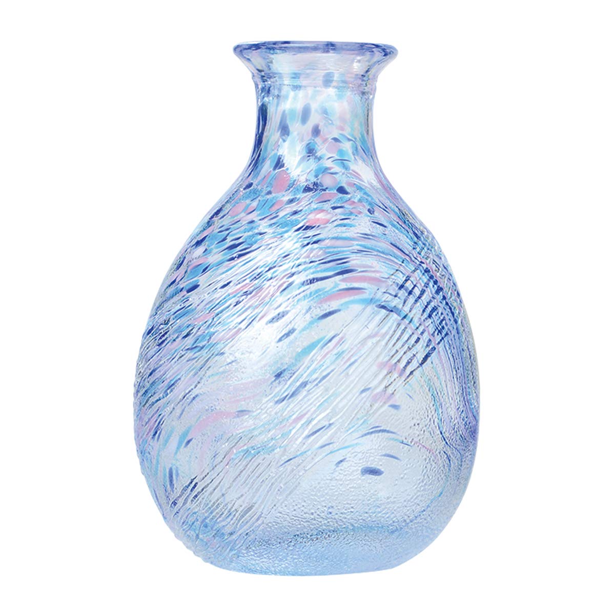 

Toyo Sasaki Glass Sake Bottle, 250ml, Made in Japan, Katakuchi Bowl, WA171